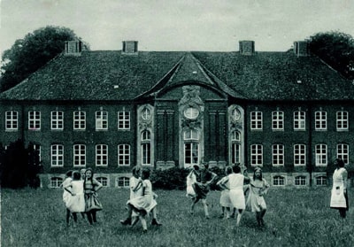 Kindererholungsheim Schloß Borstel der Friedrich Bölck Margarine Vertrieb AG, Bad Oldesloe, 1930er Jahre