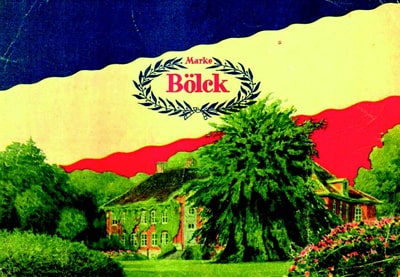 Advertisement for the summer resort at Schloss Borstel in the 1930s